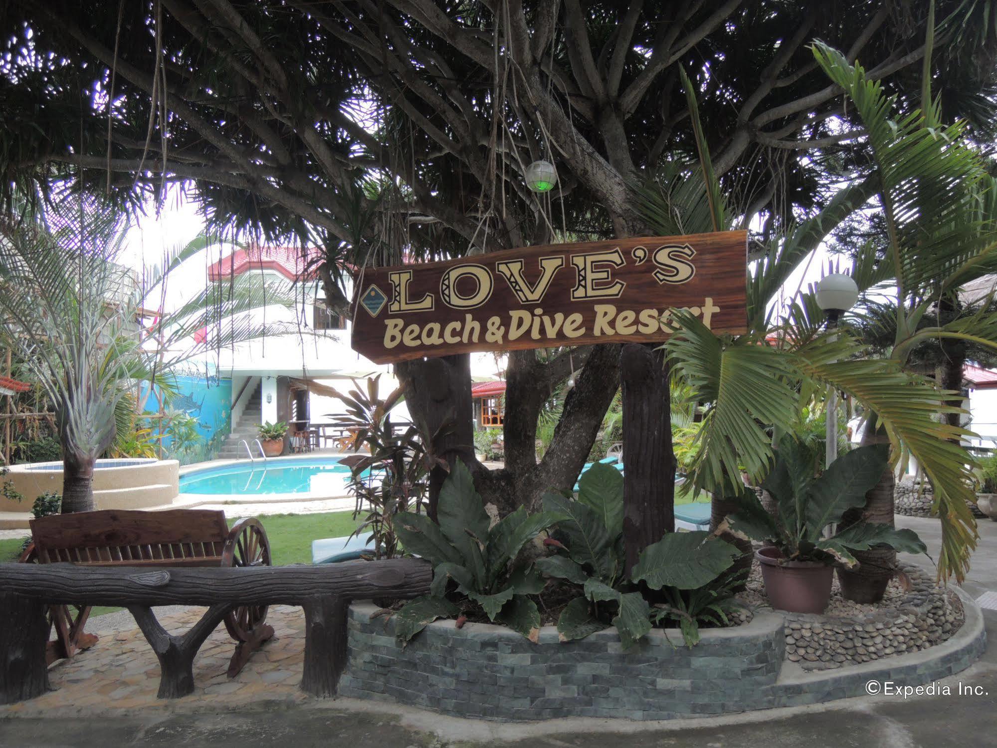 Love'S Beach & Dive Resort Moalboal Bagian luar foto