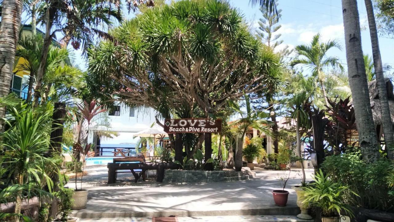 Love'S Beach & Dive Resort Moalboal Bagian luar foto