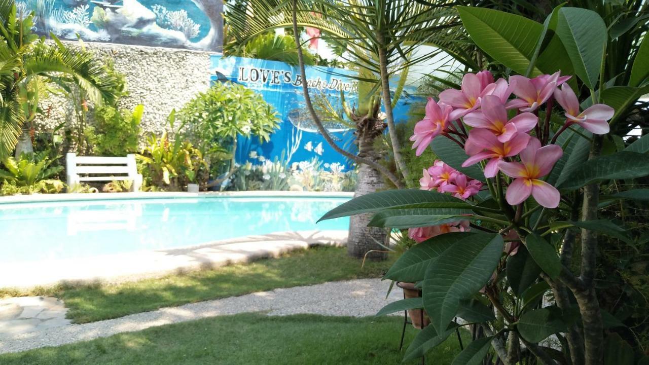 Love'S Beach & Dive Resort Moalboal Bagian luar foto